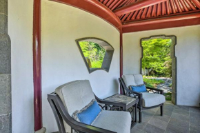 Unique Spartanburg Studio with Zen Tea Garden!